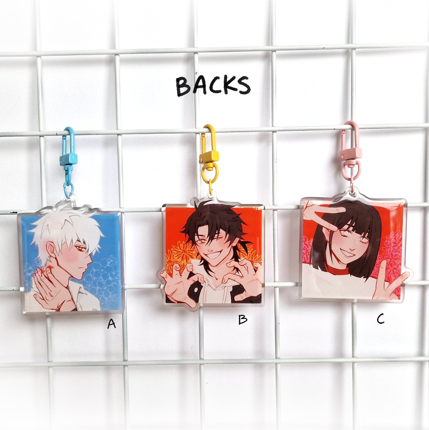 time travel square charms