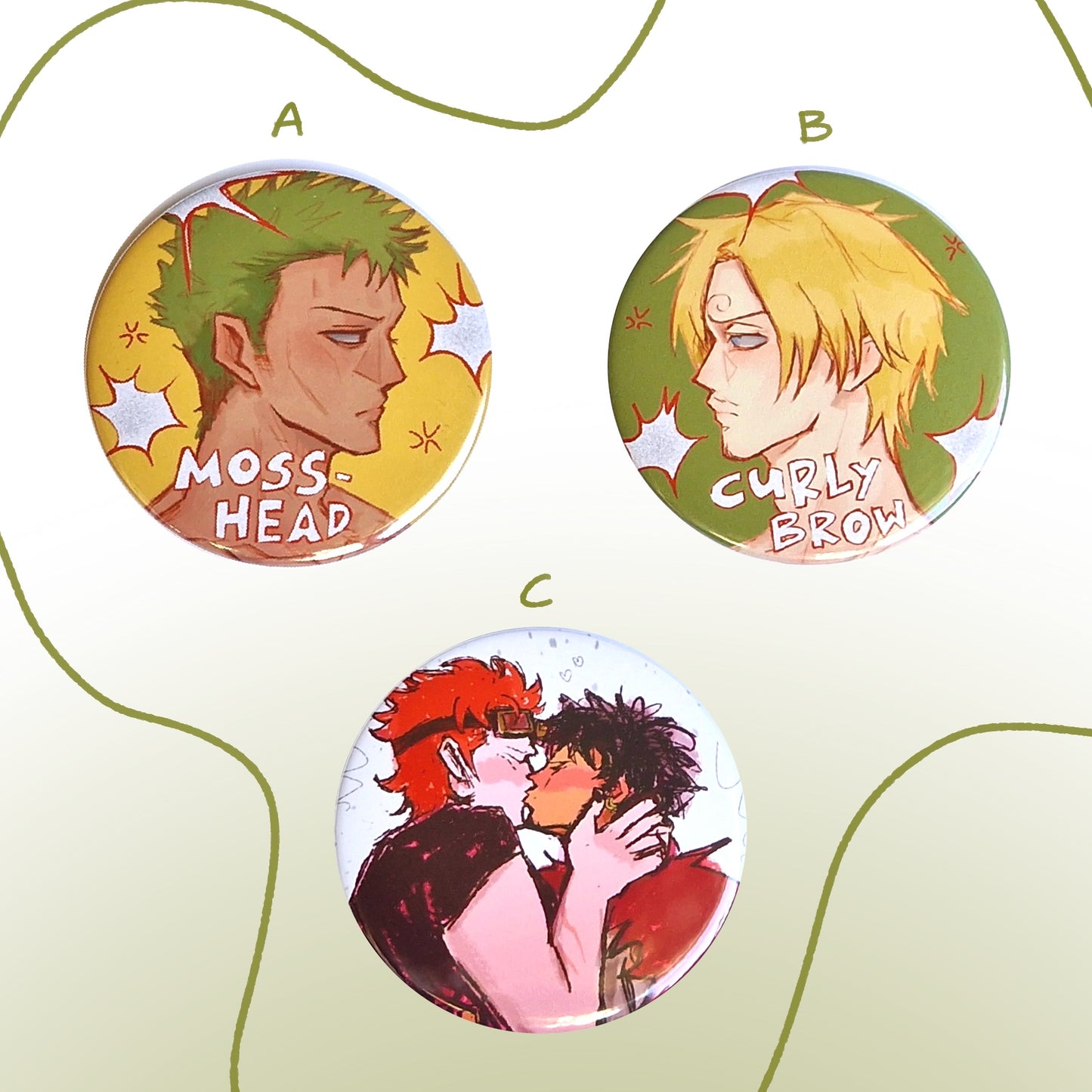 pirate pinback buttons