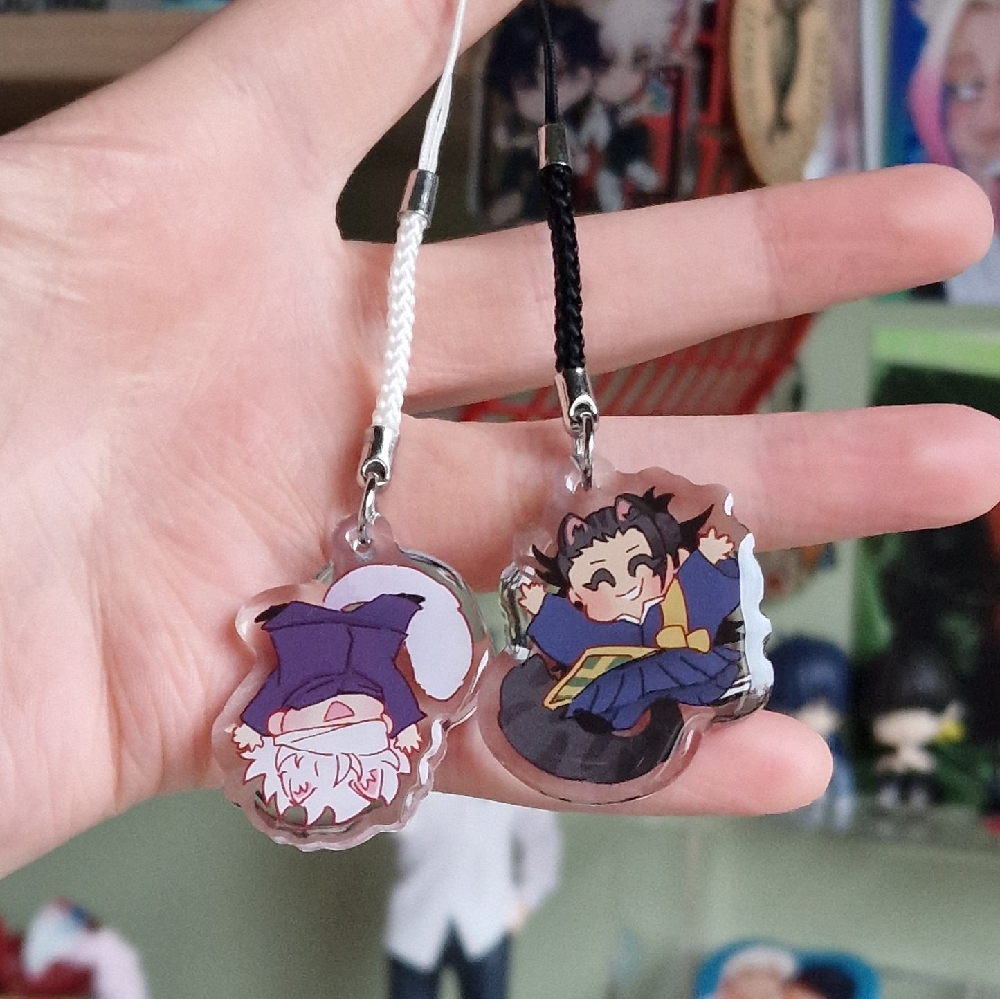 jjk kitty phonecharms