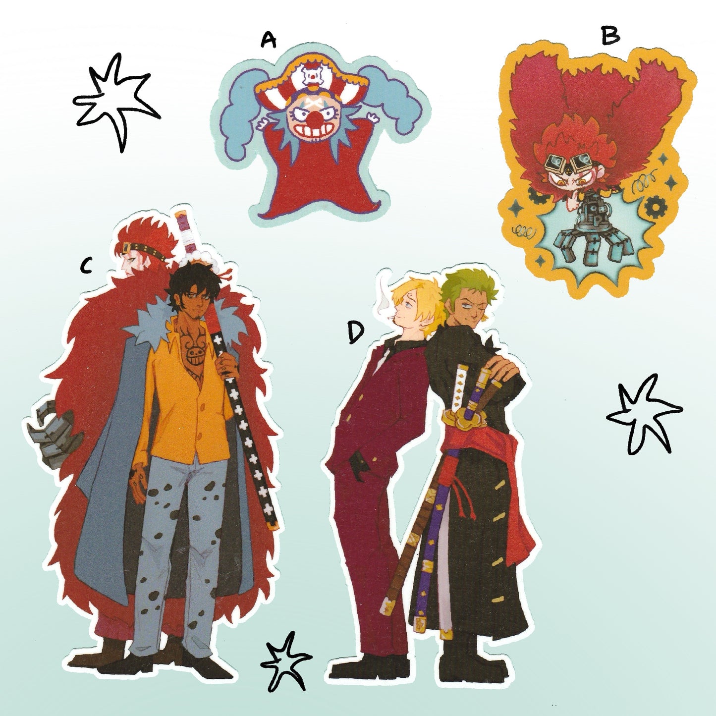 pirate stickers