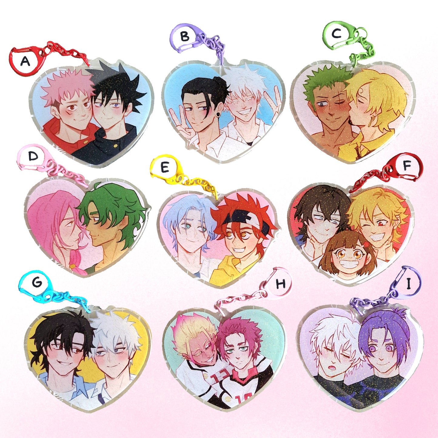 yaoi heart charms