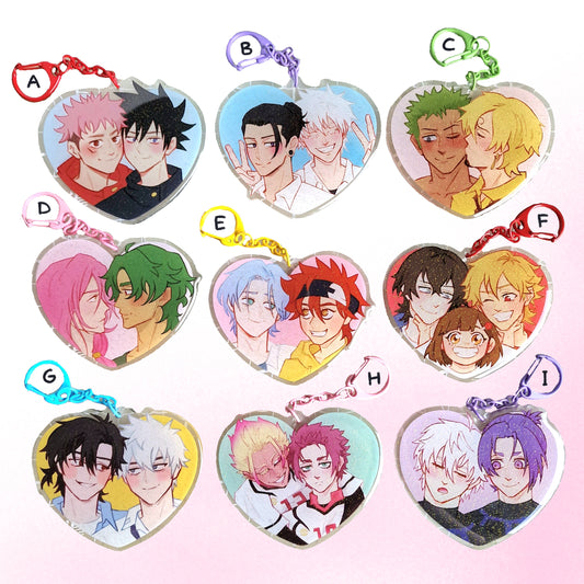 yaoi heart charms