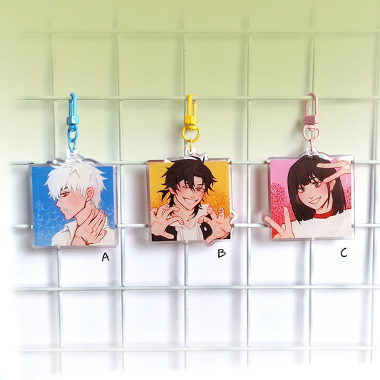 time travel square charms