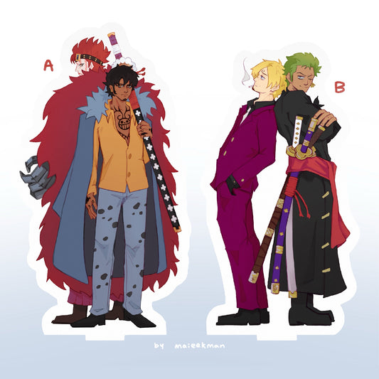 pirate pairs standees (ZOSAN PRE-ORDER)