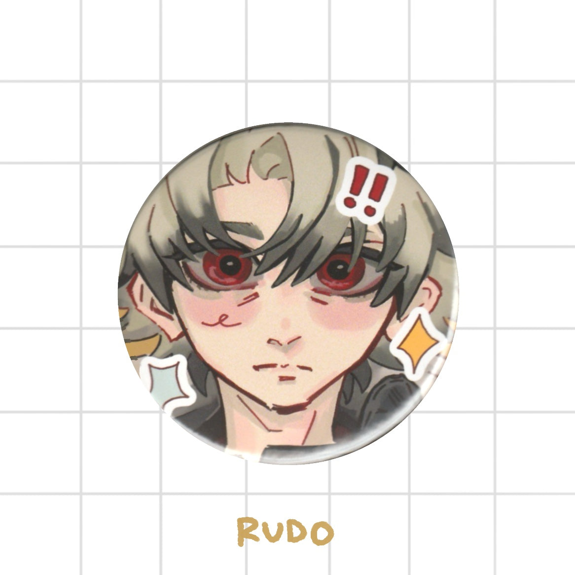 gachi pinback buttons