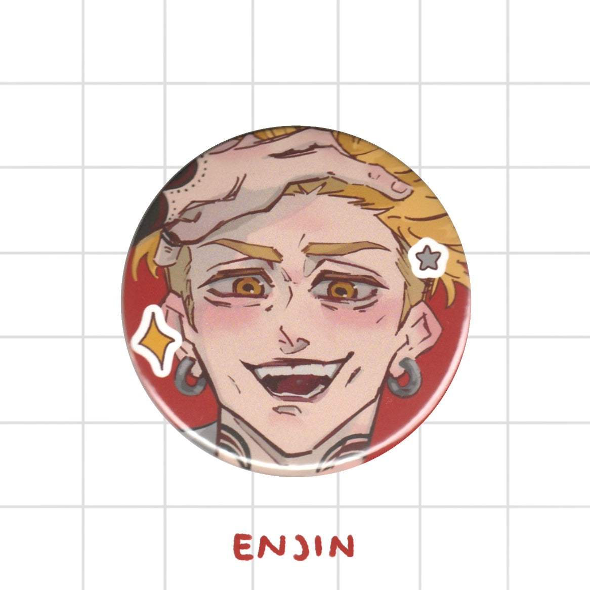 gachi pinback buttons