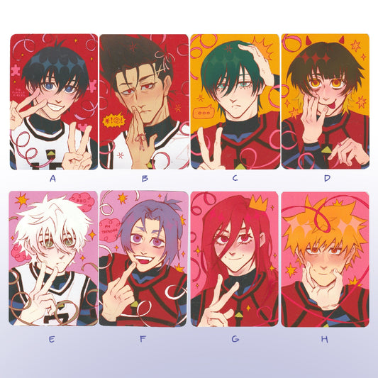 football anime photocards
